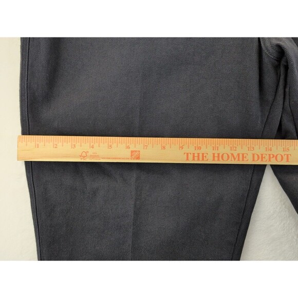 VTG Roper Black Jeans Womens 24X32 Made in USA 80s 90s Western Wide Leg - Picture 9 of 14